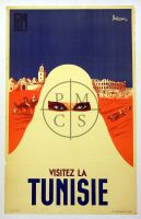 TUNISIA TRAVEL POSTER