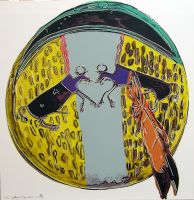 PLAINS INDIAN SHIELD, ANDY WARHOL