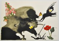 SALVADOR DALI PRINT - LES SAISONS AUTUMN