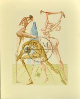 THE INHABITANTS OF PRATO BY SALVADOR DALI