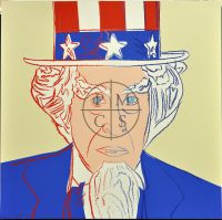 UNCLE SAM BY ANDY WARHOL