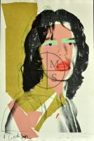 MICK JAGGER BY ANDY WARHOL
