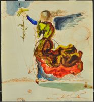 ANGEL OF THE ANNUNCIATION BY SALVADOR DALI