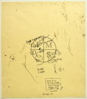 TWO PORTIONS BY JEAN-MICHEL BASQUIAT
