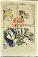 PARIS DE LA FENETRE BY MARC CHAGALL