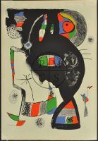 UNTITLED JOAN MIRO LITHOGRAPH