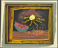 After wash and flattening.