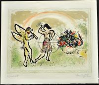 BACCHANTE, MARC CHAGALL