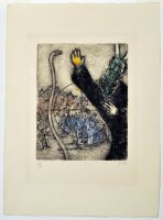 MOSES AND THE SERPENT BY MARC CHAGALL