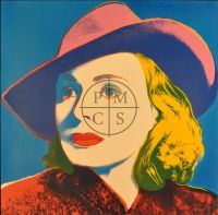 INGRID BERGMAN SILKSCREEN BY ANDY WARHOL