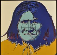 GERONIMO BY ANDY WARHOL 1986