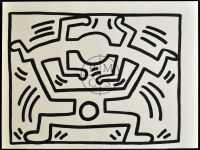 UNTITLED ORIGINAL ART BY KEITH HARING
