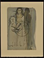 PURGATORY CANTO #16 BY SALVADOR DALI