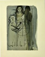 PURGATORY CANTO #16 BY SALVADOR DALI