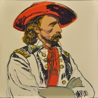 GENERAL CUSTER BY ANDY WARHOL