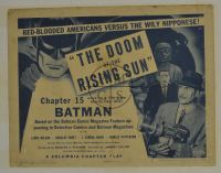 The Doom of the Rising Sun