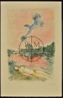 View of Notre Dame M.977, Marc Chagall