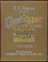 UB IWERKS, COMICOLOR BOOK COVER