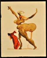 Hell Canto #22, Salvador Dali