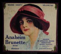 Anaheim Brunette (Poster)