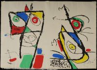 Miro Le Courtisan Grotesque Plate 11 (Poster)