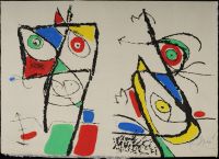 Miro Le Courtisan Grotesque Plate 11 - After (Poster)