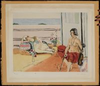 Odalisque on the Terrace