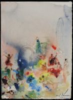 Fantasie Orientale Fond de Nuages Et