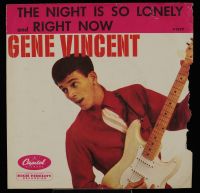 Gene Vincent 45 sleeve