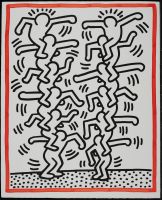 Three Lithographs - People Ladder