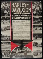 Harley Davidson 100 mile Road Race