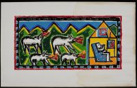 He wanted to watch T.V. but Something was calling him outside