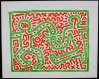 Green and Red Figures