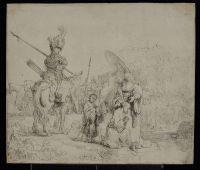 Baptism of the Eunuch by Rembrandt