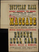 Maccabe Egyptian Hall Piddadilly 1867