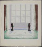 Two Vases in the Louvre by David Hockney