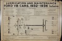 Lubrication and Maintenance Ford V8 Cars, 1932-1936