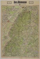 Der Alemanne Map
