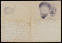 Pen Drawing by Salvador Dali