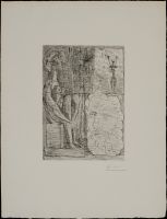 Sculptures Representing Marie-Thérèse and the Head of the Sculptor with the Vase with Three Flowers by Pablo Picasso