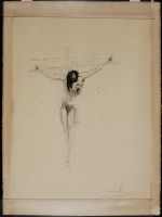 Christ (Sanguine) by Salvador Dali