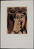 Femme Au Chapeau by Pablo Picasso