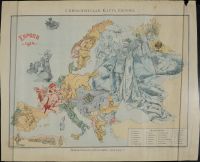 Russian Map of Europe