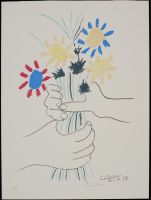 Les Bouquets de Fleurs by Pablo Picasso