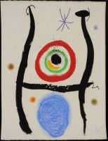 Le Bleu de la Cible by Joan Miro