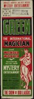 Green the International Magician and Wonder Worker