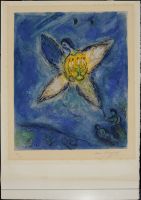  L’ ange au chandelier by Marc Chagall