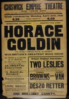 Horace Goldin Chiswick Empire Theatre