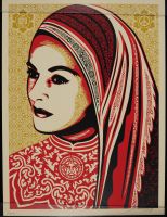 Peace Woman by Shepard Fairey