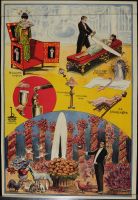 Barkow Druck Variety of Magic Tricks Stock Poster